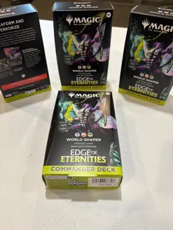 MTG Edge Of Eternity Commander Deck World Shaper - Image 1
