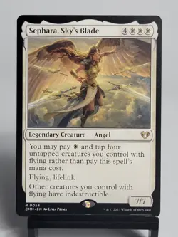 Magic the Gathering - Commander Masters - Sephara Sky's Blade - Image 1