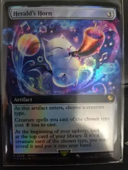Herald's Horn (Extended Art) Buy-A-Box Promos Foil - Image 1