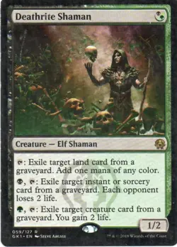 MTG: Guilds of Ravnica: Guild Kits: Deathrite Shaman: Lightly Played Condition - Image 1