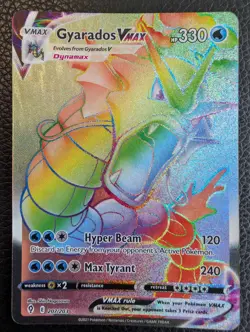 Gyarados VMAX - 207/203 Evolving Skies (Pokemon) Secret Rainbow Rare - Image 1