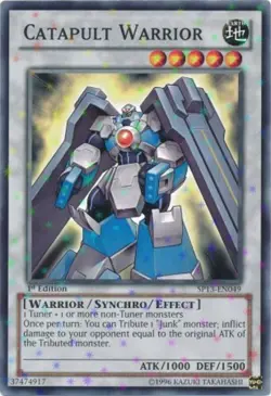 3 x Catapult Warrior - SP13-EN049 - Starfoil Rare - Unlimited Edition Near Mint, - Image 1