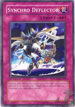 3 x Synchro Deflector - TDGS-EN068 - Common - Unlimited Edition Near Mint, Engli - Image 1