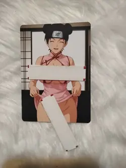 Tenten - Naruto Double Sided Sexy Waifu Anime Trading Card PEEKA BOO - Image 1