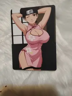 Tenten - Naruto Double Sided Sexy Waifu Anime Trading Card PEEKA BOO - Image 2