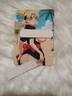Temari - Naruto Double Sided Sexy Waifu Anime Trading Card PEEKA BOO - Image 1