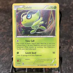 Celebi XY187 Holo 2017 Black Star Promo Pokemon Trading Card Game | NM - Image 1