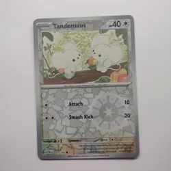 Pokemon Card - Tandemaus 167/193 - Paldea Evolved - Reverse Holo - Image 1