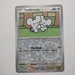 Tandemaus - Reverse Holo - Surging Sparks SSP EN 157/191 Pokemon Card - Image 1