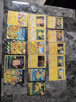 Pokemon Pikachu Bundle Card LOT - Image 1