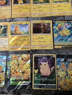 Pokemon Pikachu Bundle Card LOT - Image 5