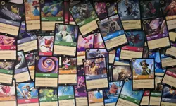 Disney Lorcana Cards Bulk Lot 500 Cards Common/Uncommons - Image 1