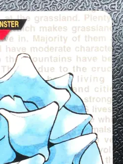 Rhyhorn 111 Pokemon Card Carddass 1996 GREEN BANDAI Nintendo Japanese Japan - Image 4