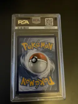 2023 Pokemon Obsidian Flames Ninetales Illustration Rare Card 199/197 PSA 9 Mint - Image 2