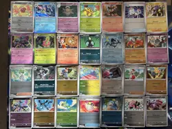 Pokemon TCG Mega Evolution Holo And Reverse Holo x28 Cards Bundle - Image 1