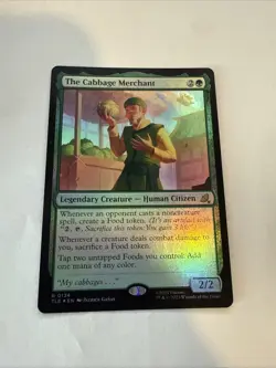 The Cabbage Merchant #0134 Foil NM Avatar: Eternal-Legal Foil MTG - Image 1