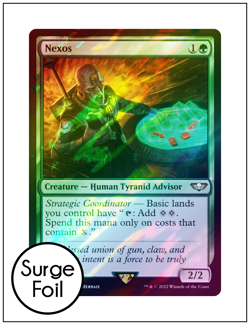 1x Nexos, Surge Foil, Warhammer 40k, Magic MTG NM - Image 1
