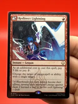 Redirect Lightning - Magic the Gathering (Avatar) MTG TLA - Image 2