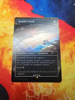 Regalla's Wrath - Tarrian's Soulcleaver (Rainbow Foil) - Secret Lair Drop - NM - Image 1