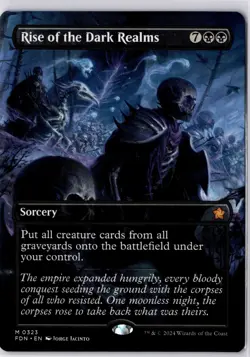 Rise of the Dark Realms (Borderless) Foundations Regular NM Mythic 0323 - Image 1