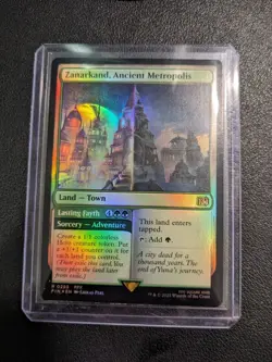 MTG Magic The Gathering Zanarkand, Ancient Metropolis Foil R #293 FIN - Image 1