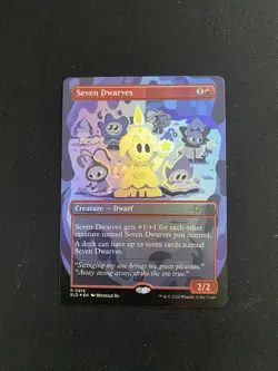 Seven Dwarves Secret Lair MTG 0815 ? (Borderless Foil) - Image 3