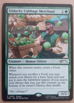 MTG Firebending Student, Gran-Gran, Unlucky Cabbage Merchant PROMOS AVATAR - Image 4