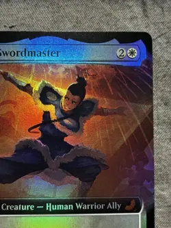 MTG Avatar (TLA) Sokka, Swordmaster (Extended Art) Mythic 0174 Foil English - Image 3
