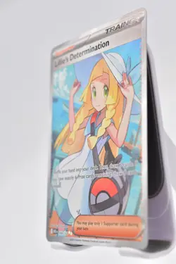 Pokemon Lillie's Determination 169/132 NM Mega Evolution Ultra Rare Holo Trainer - Image 5