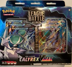 Pokemon TCG Ice Rider Calyrex VMAX League Battle Deck New Level 3 Sealed NIB 820650850424 - Image 1