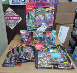 POKEMON PALDEAN BUNDLE+JOURNEY & DESTINED BUILD+DIANCIE+(4) FLAMES + (2) MEGA - Image 1
