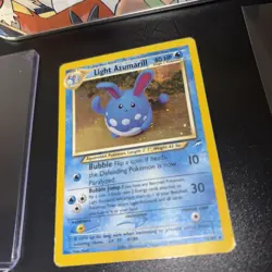Light Azumarill - 13/105 Pokemon Neo Destiny - Holo ?? HP/Damaged - Image 5