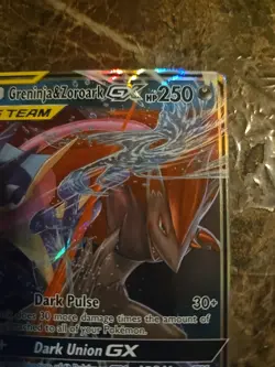 Greninja & Zoroark GX Tag Team 107/214 Unbroken Bonds Holo Pokemon Gradable ???? - Image 3