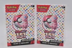 Scarlet and Violet 151 SEALED Booster Bundle Pokemon TCG Lot of 2 RARE 820650853210 - Image 2
