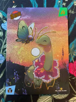 ??NON TCG Chinese Pokemon Eif Origin Collection 3.0 SBR Maganium and Butterfree - Image 1