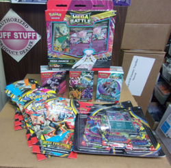 POKEMON PALDEAN BUNDLE + JOURNEY & DESTINED BUILD + DIANCIE + (10) MEGA PACKS + - Image 1