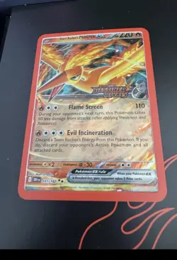 Pokemon Team Rocket’s Moltres EX UPC (OPENED) with Promos - NO PACKS - Image 2