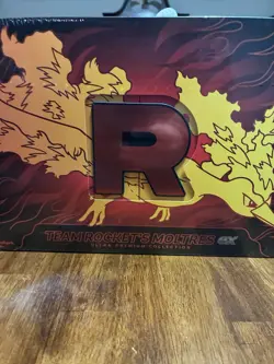 Pokemon TCG Team Rocket’s Moltres EX Ultra Premium Collection (UPC) - SEALED - Image 2