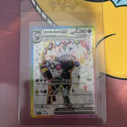 MINT Pokemon Umbreon ex #176 Premium Figure Collection Promo - Image 1