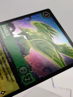 Disney Lorcana TCG Diablo Devoted Herald COLD FOIL Card 70/204 Ursula's Return - Image 2