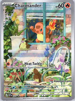 Charmander - 044 (Pokemon Center Exclusive) 044 Sv: Scarlet & Violet Promo Cards - Image 1