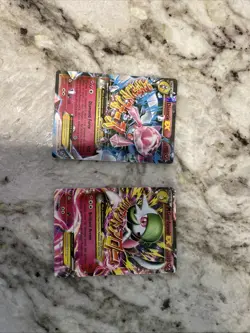 Mega Diancie EX and Mega Gardevoir EX Cards Pokemon Card - Image 1