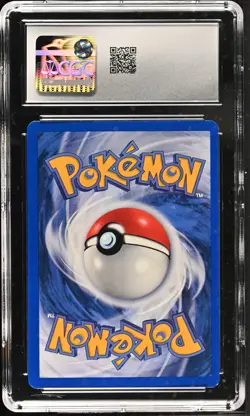 CGC 8 Poliwrath 2001 Neo Discovery 9/75 Holo Insufficient Ink Error Pokemon Card - Image 2