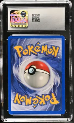 CGC 8 Brock's Ninetales 2000 Gym Challenge 3/132 Holo SWIRL Pokemon Card - Image 2
