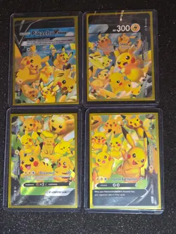 Pikachu V-Union SWSH139-142 Pokemon Celebrations Promo 4 Card Set Mint Near Mint - Image 1