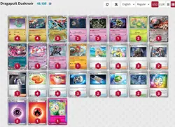 Dragapult Dusknoir 60 card ready to play competitive Pokemon TCG deck - Image 2