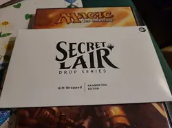 MTG Secret Lair Gift Wrapped Rainbow Foil Edition SEALED - Image 1