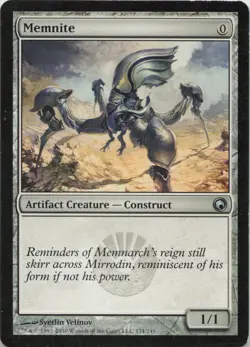 Memnite U Scars of Mirrodin 174 - LP MTG - Image 1
