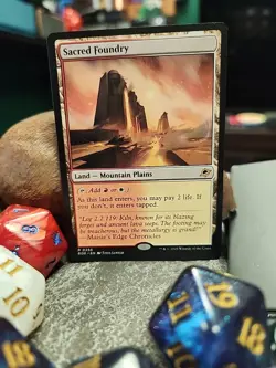 MTG Sacred Foundry - Regular - Edge of Eternities #0256 - Image 1