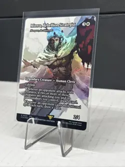 MTG Final Fantasy English Minwu, Rebellion Strategist Showcase 0025 Foil Rare 💎 - Image 2